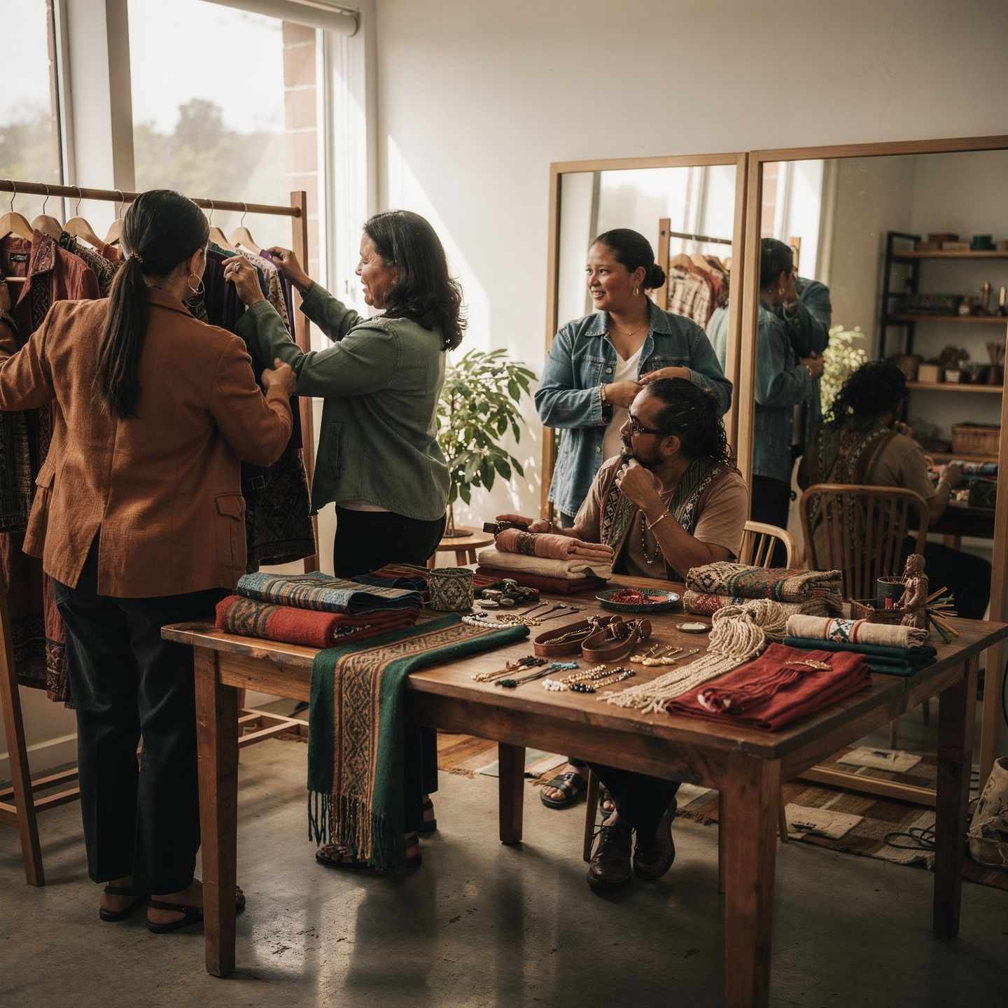 Indigenous wellbeing — styling and fashion workshop